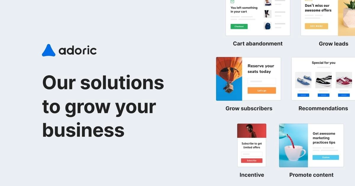 Open Graph image example by Adoric