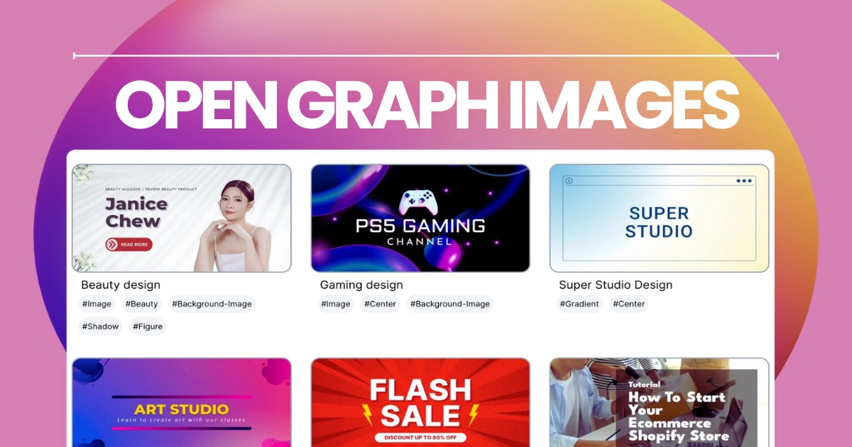 Open Graph image example by APIcrud