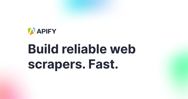 Open Graph image example by Apify