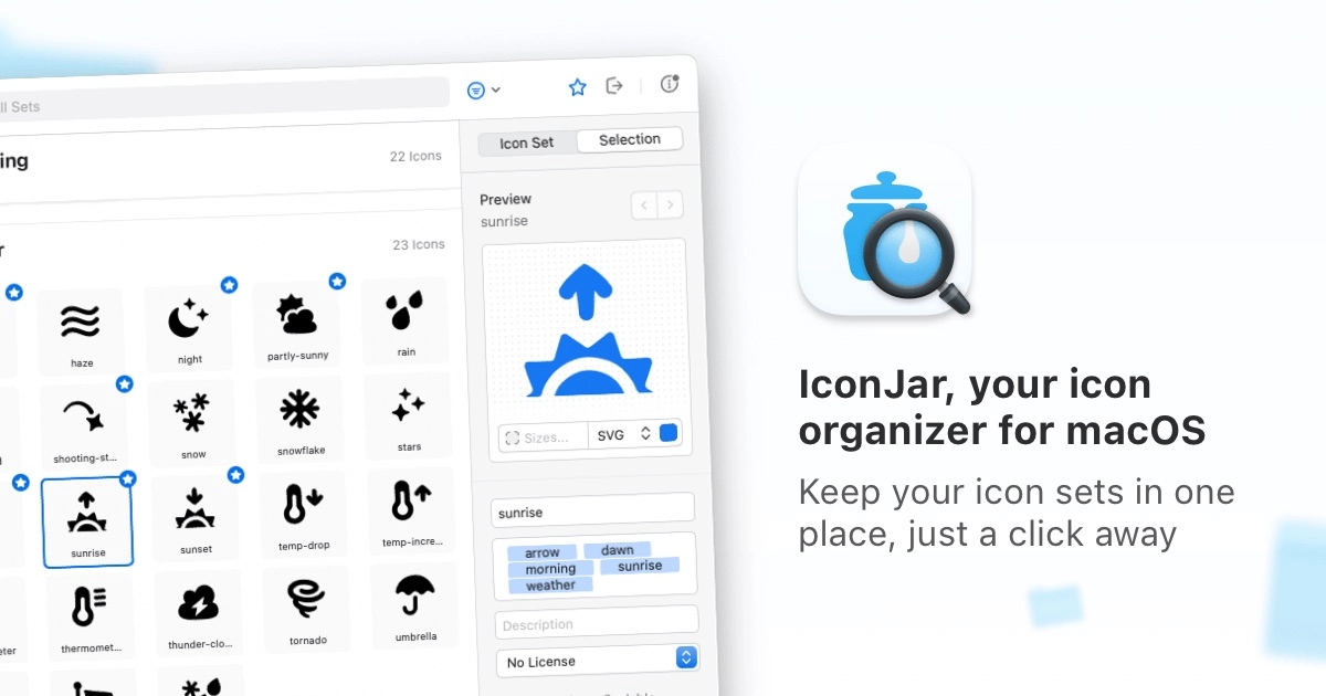 Open Graph image example by IconJar