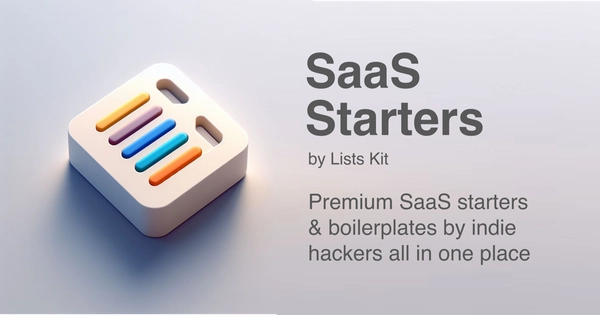 Open Graph image example by SaaS Starters