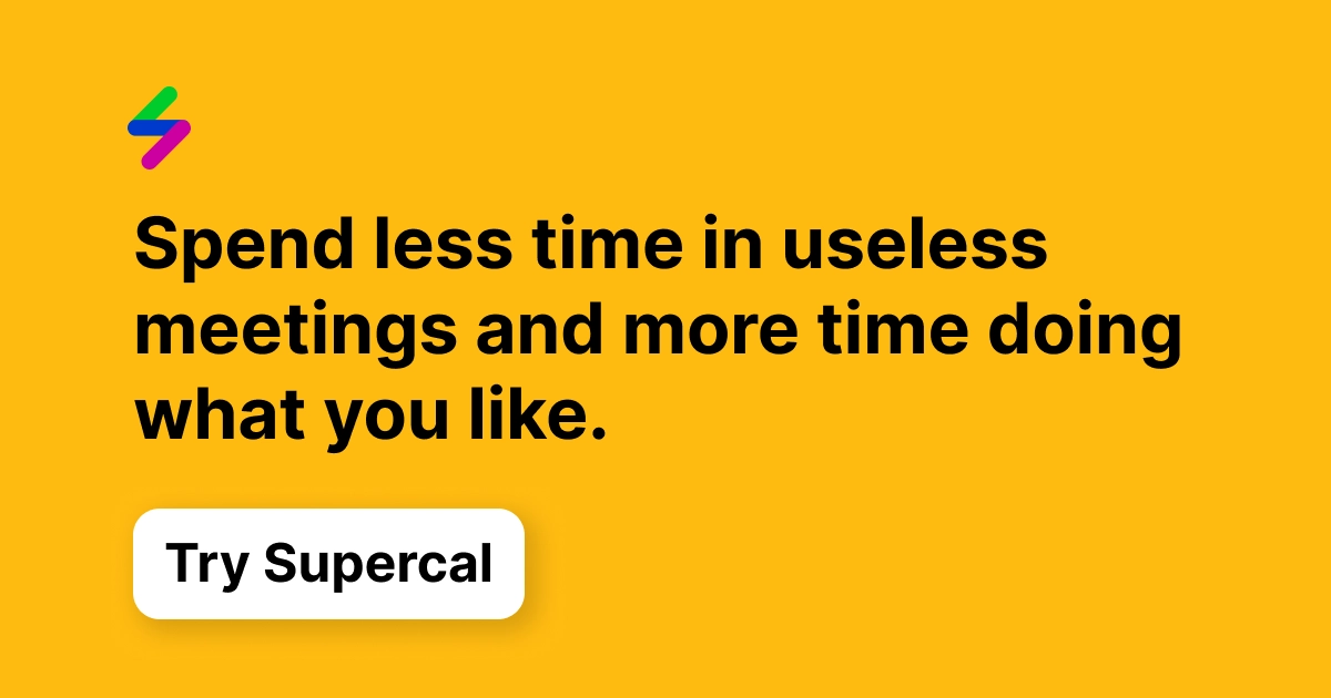 Open Graph image example by Supercal