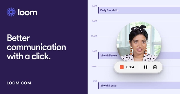Open Graph image example by loom.com