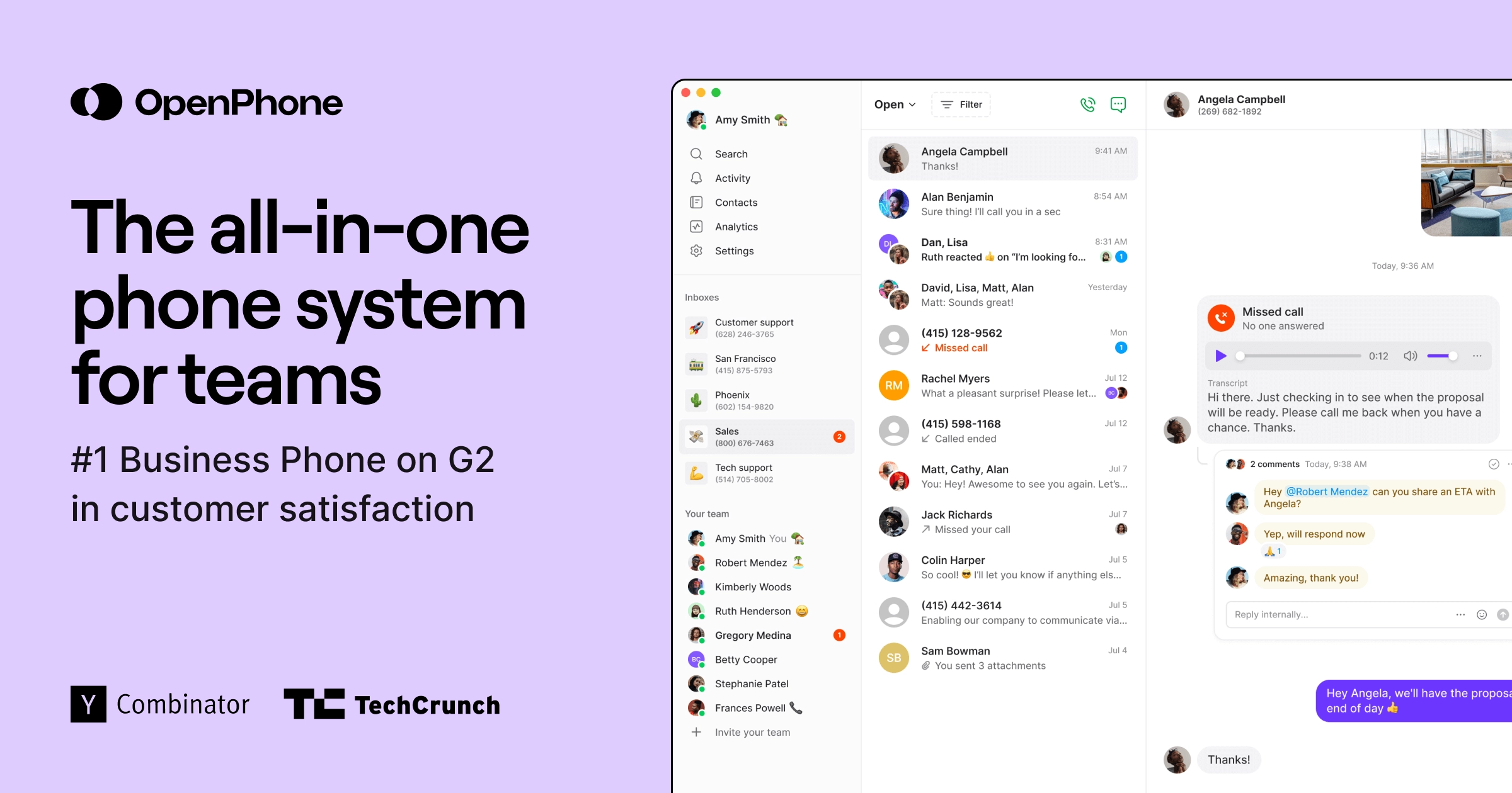 Open Graph image example by OpenPhone